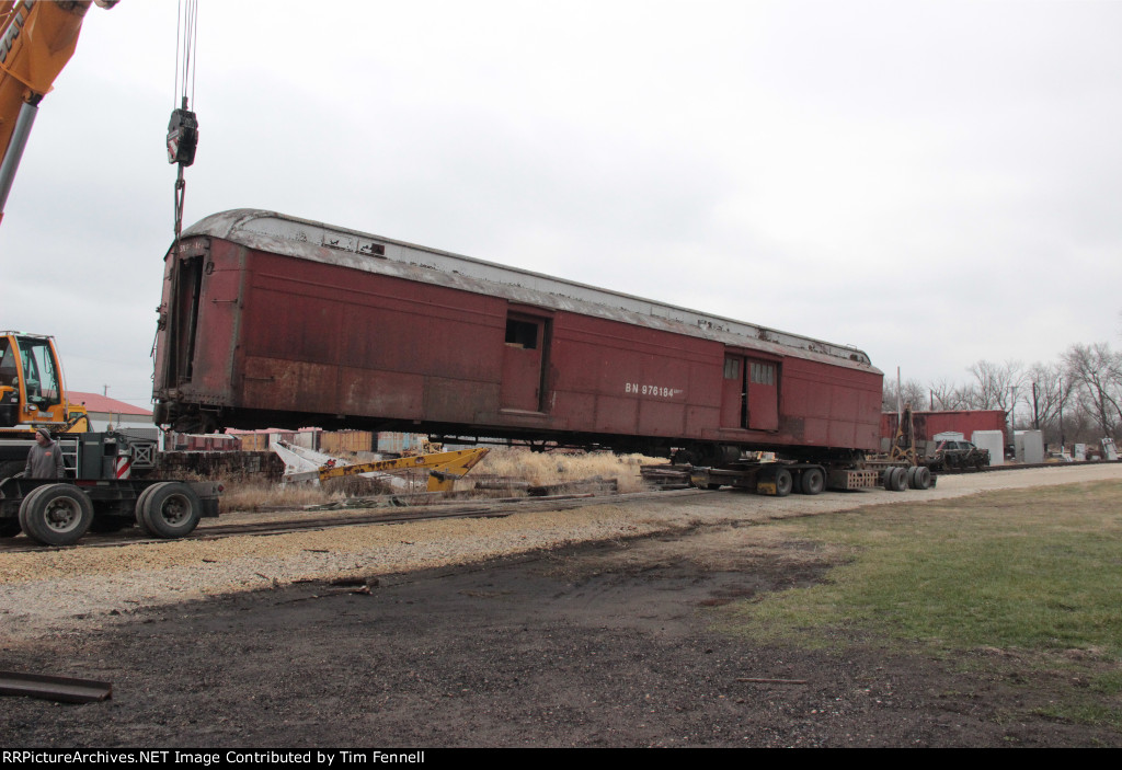 Baggage Car in the Air